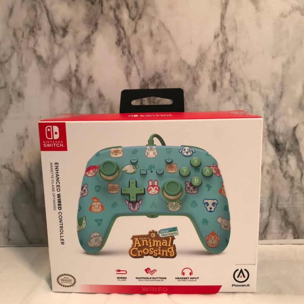 Power A Nintendo Switch Animal Crossing Wired Controller